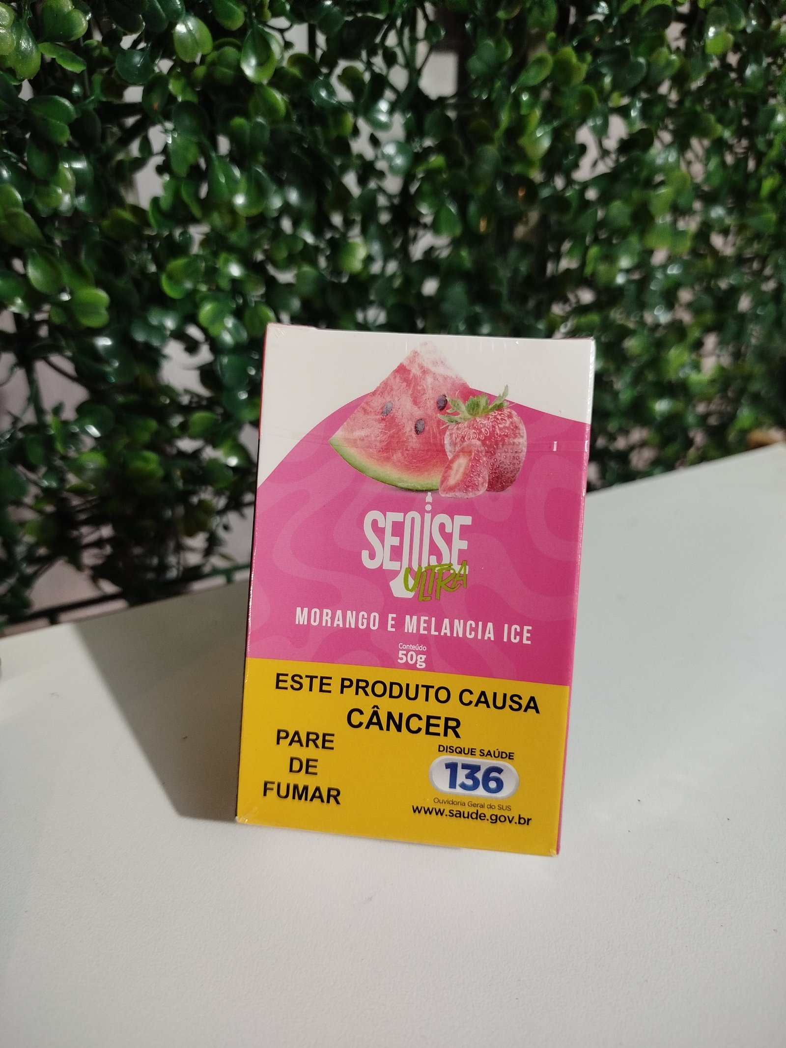 Morango e melancia Ice